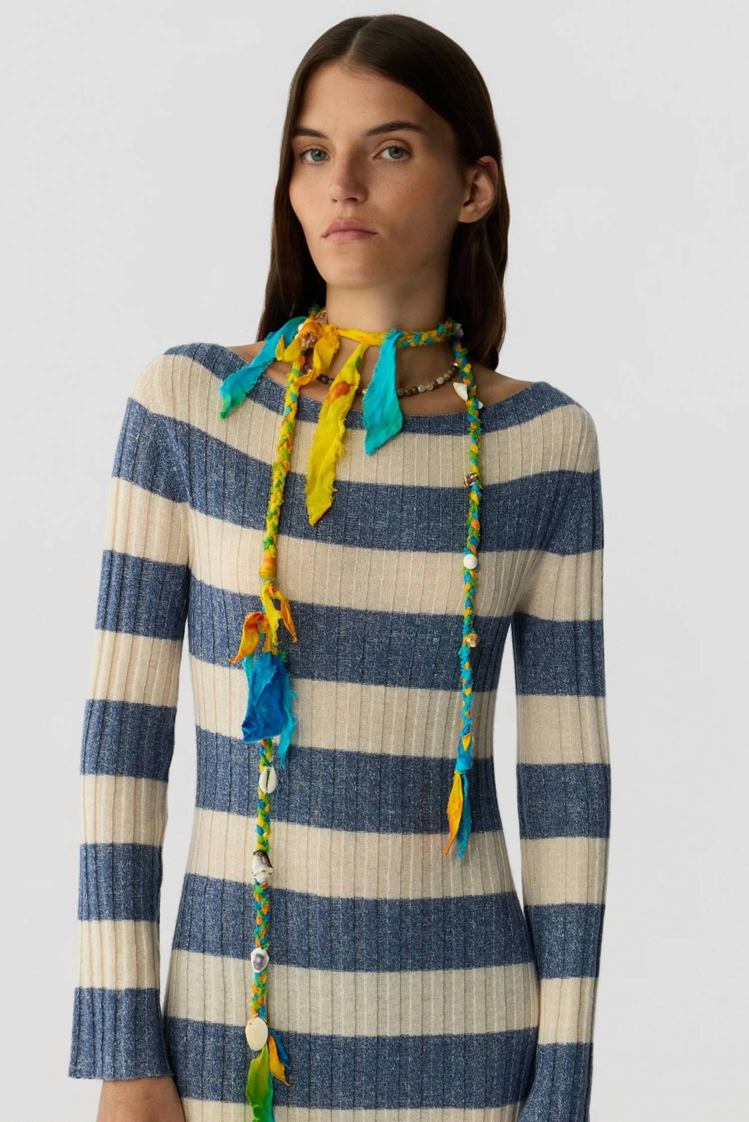 Guest In Residence - Striped Rib Dress