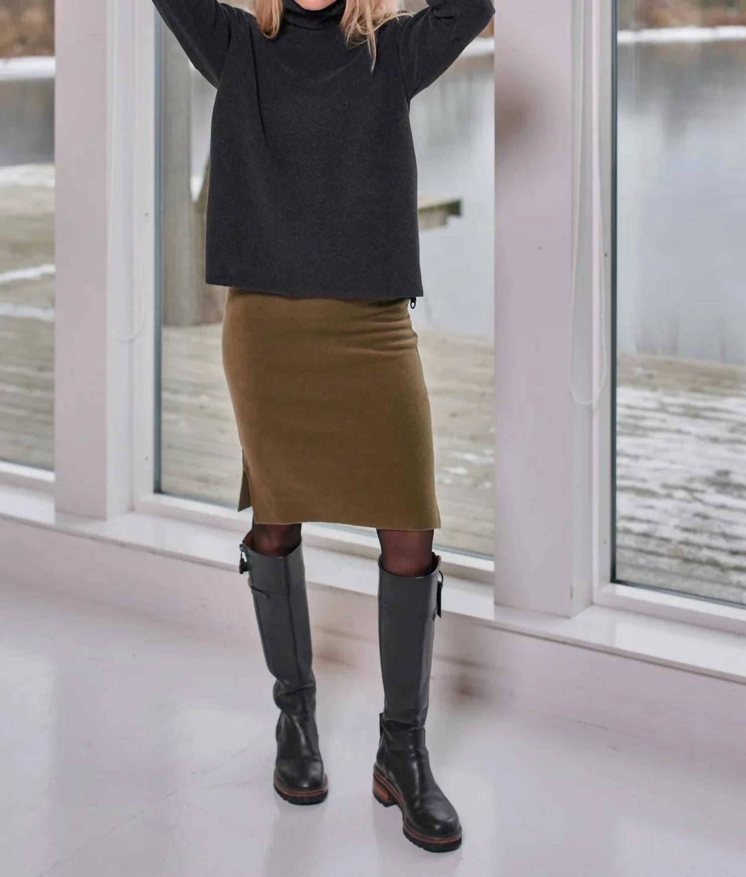Henriette Steffensen - Blouse High Neck