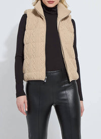Lysse - Petra Reversible Puffer Sweater Vest