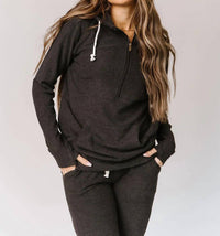 Ampersand Ave - Performance Fleece Halfzip Hoodie