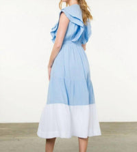 Thml - FLUTTER SLEEVE TIERED MAXI DRESS