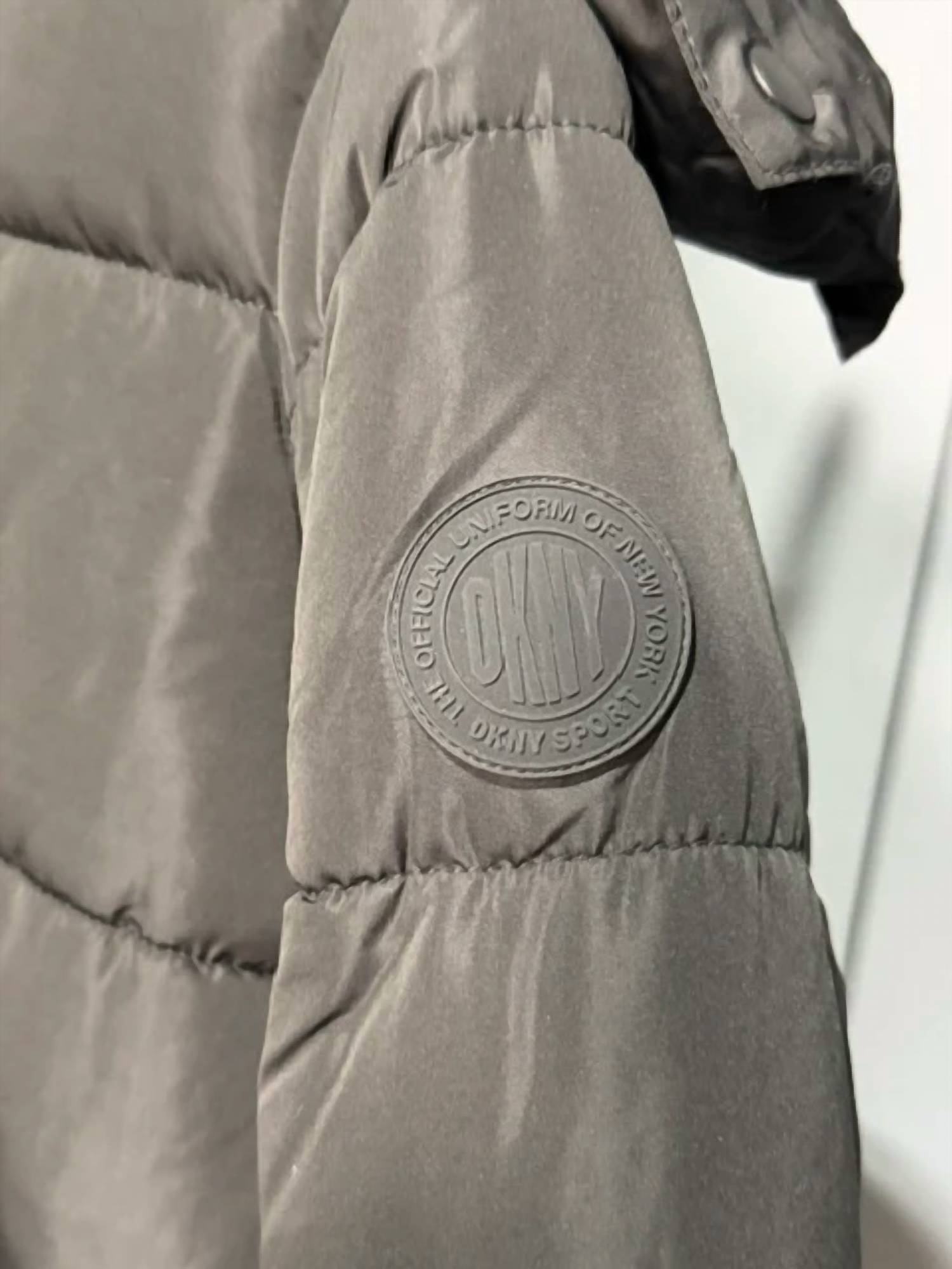 Dkny - Performance Lightweight Full Zipper Puffer Jacket