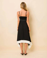 Solid & Striped - Lennox Drape Midi Dress