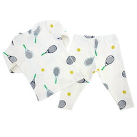Oh Baby! - Girls' Tennis Print Long Sleeve 2-Piece Set