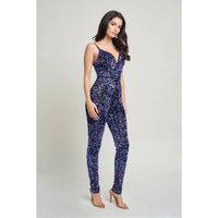 Cefian - Disco Velvet Sequin Jumpsuit