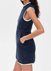 Kule - Terry Sleeveless Mini Dress