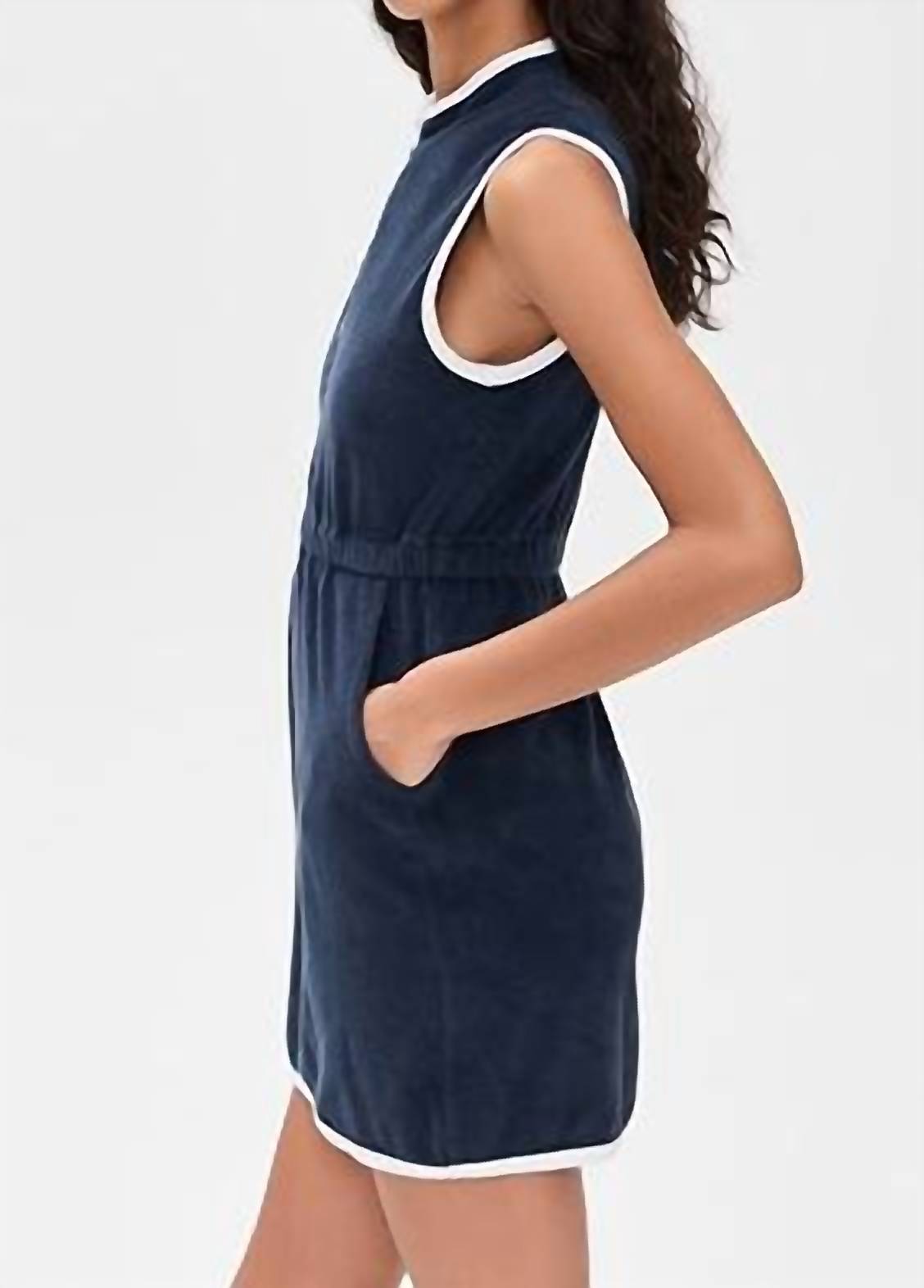 Kule - Terry Sleeveless Mini Dress