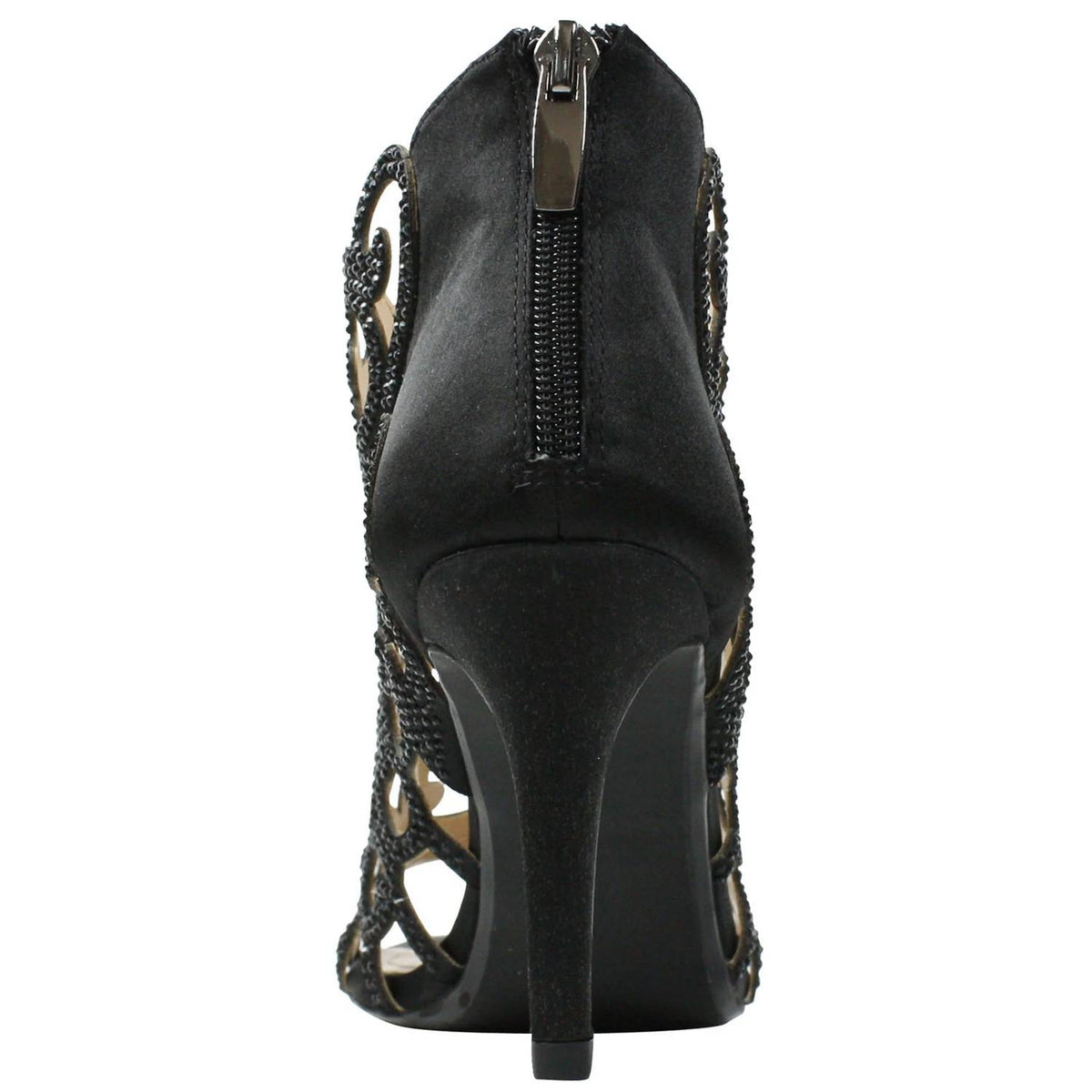 J. Renee - Women's Mcwayfalls Rhinestone Cage Dress Sandals