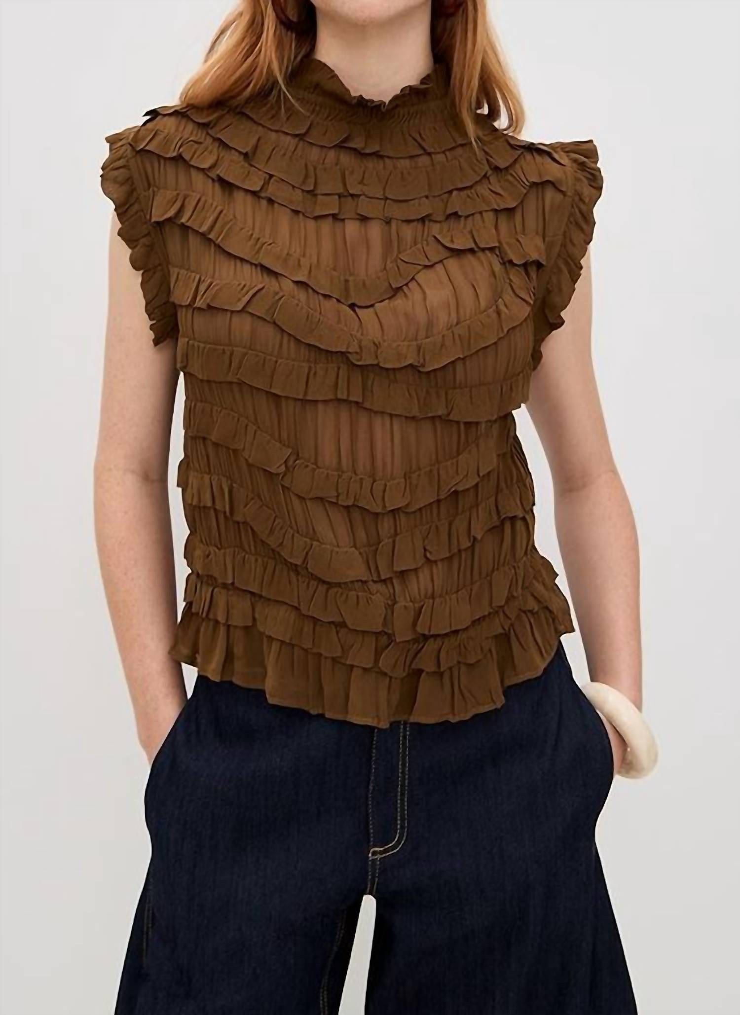 Rachel Comey - Mali Pleated Top