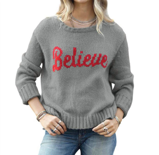 Wooden Ships - Believe Chunky Pullover Sweater