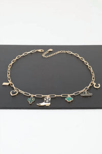 Sessori - Women's Western Multi Charm Necklace