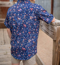 Blue Quail Clothing Co. - Boy's Short Sleeve Guayabera Shirt