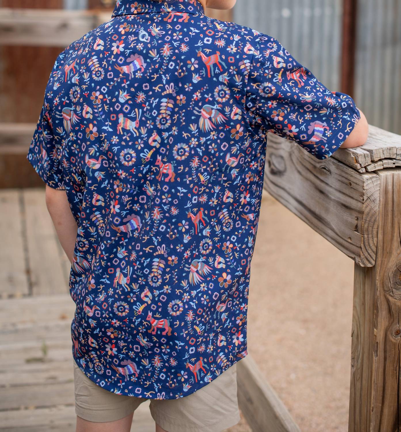 Blue Quail Clothing Co. - Boy's Short Sleeve Guayabera Shirt