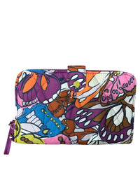 Vera Bradley Women's Large Tab Wallet in flutter - women's bag