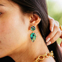 Capucine De Wulf - Women's Aurora Double Drop Post Earrings