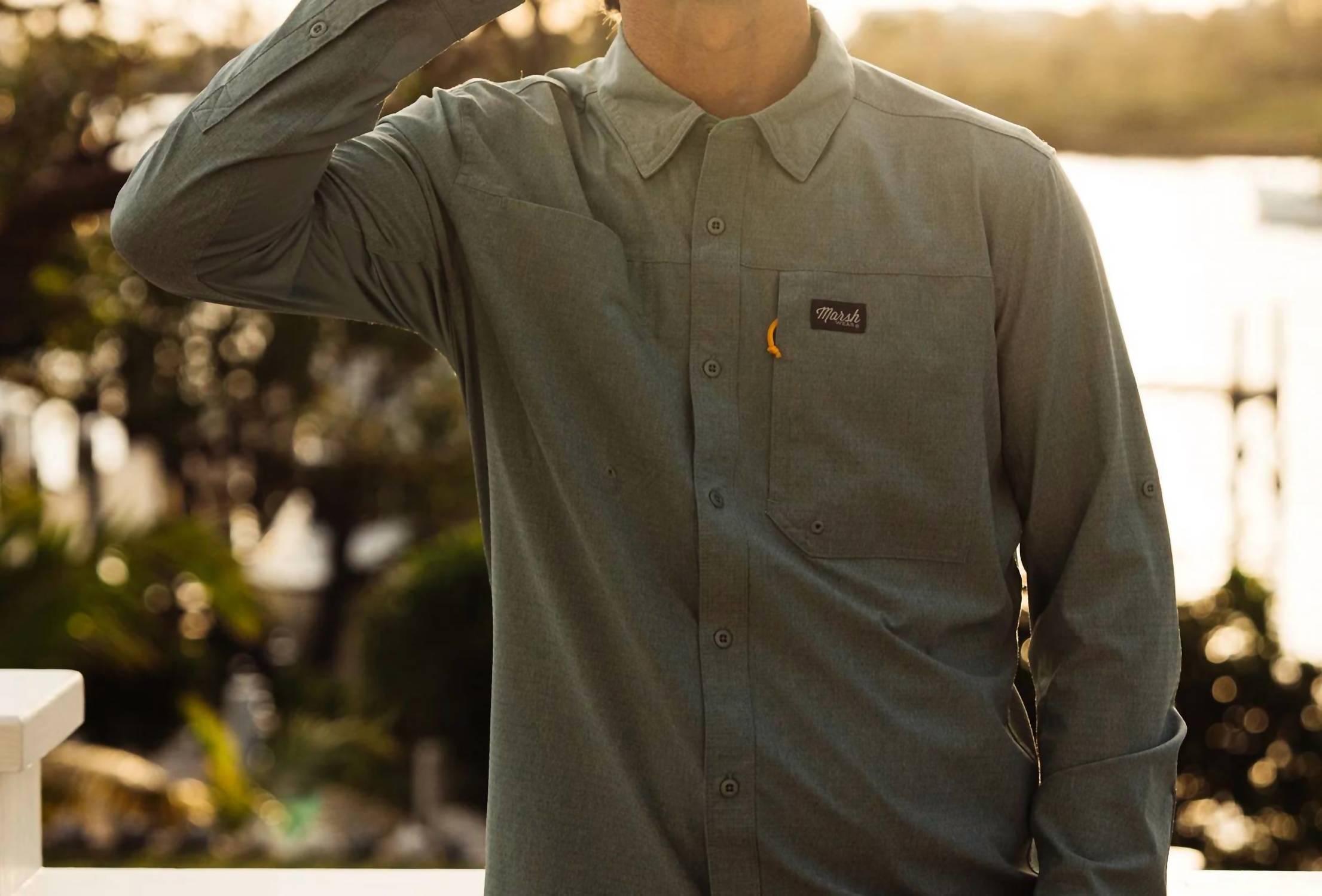 Marsh Wear - Lenwood Tech Long Sleeve Shirt