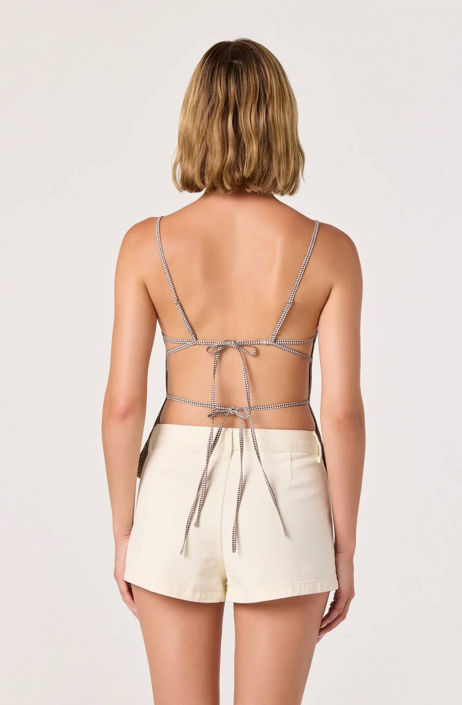 Astr - Nora Open Back Top