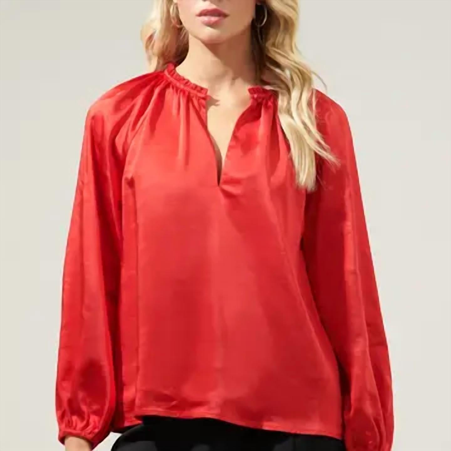 Sugarlips - Forever Mine Satin Top