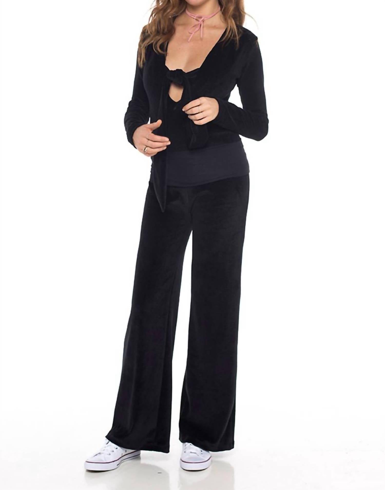 Oas - Velour Pants