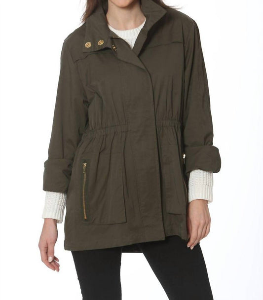 Ciao-Milano - Tess Lined Anorak Water Resistant Jacket