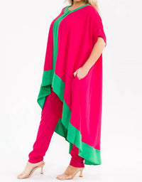 Karen T Design - Flowy High-low Tunic Set