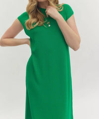 entro Talk This Way Maxi Dress in green - women's dress - view 5