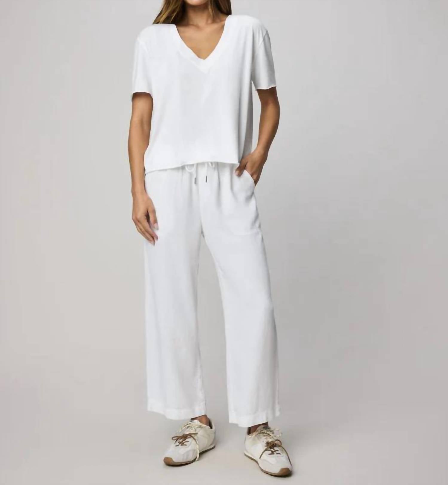 Splendid - Angie Crop Wide Leg Pants