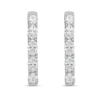 Diana M Jewels - Women's Signature 3.10 Carat Lab Grown Diamond Jewelry Earrings