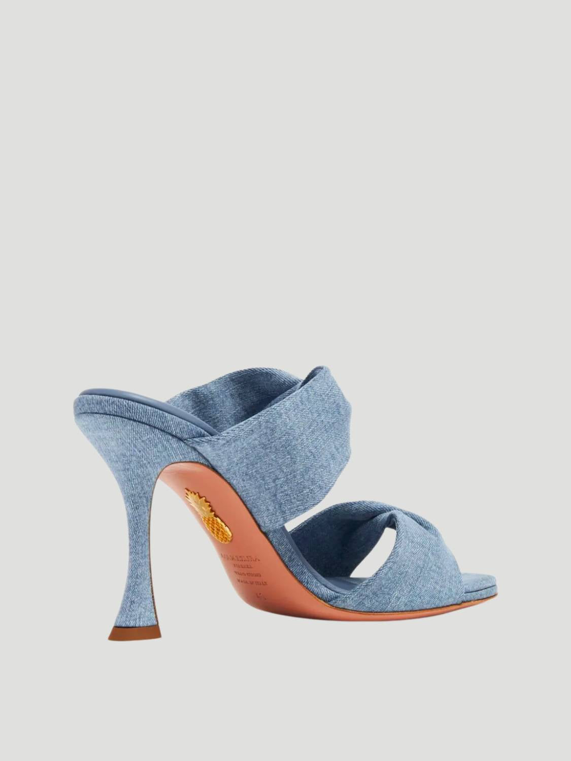 Aquazzura - Women's Denim Twist Sandal