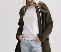 Gigi Pip Logan Faux Fur Trapper in winter white - women's hat
