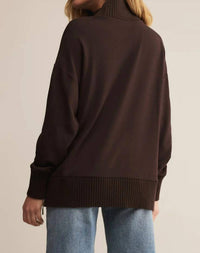 Z Supply - Sable Luxe Rib Sweatshirt