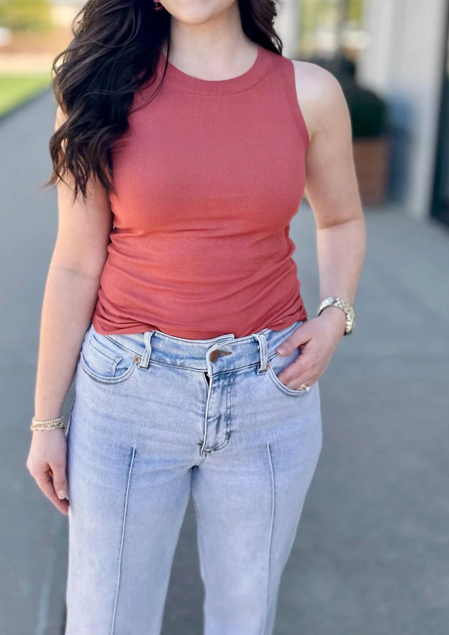 Another Love - Cleo Crew Tank Top