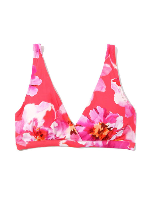 Hanky Panky - Women's Floral Plunge Bikini Swim Top