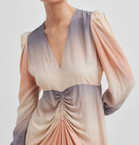 Second Female Women's Anara Dress in stormy weather - women's dress - alternate view