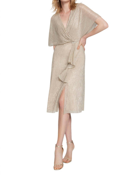 Joseph Ribkoff - V-neck Wrap Dress