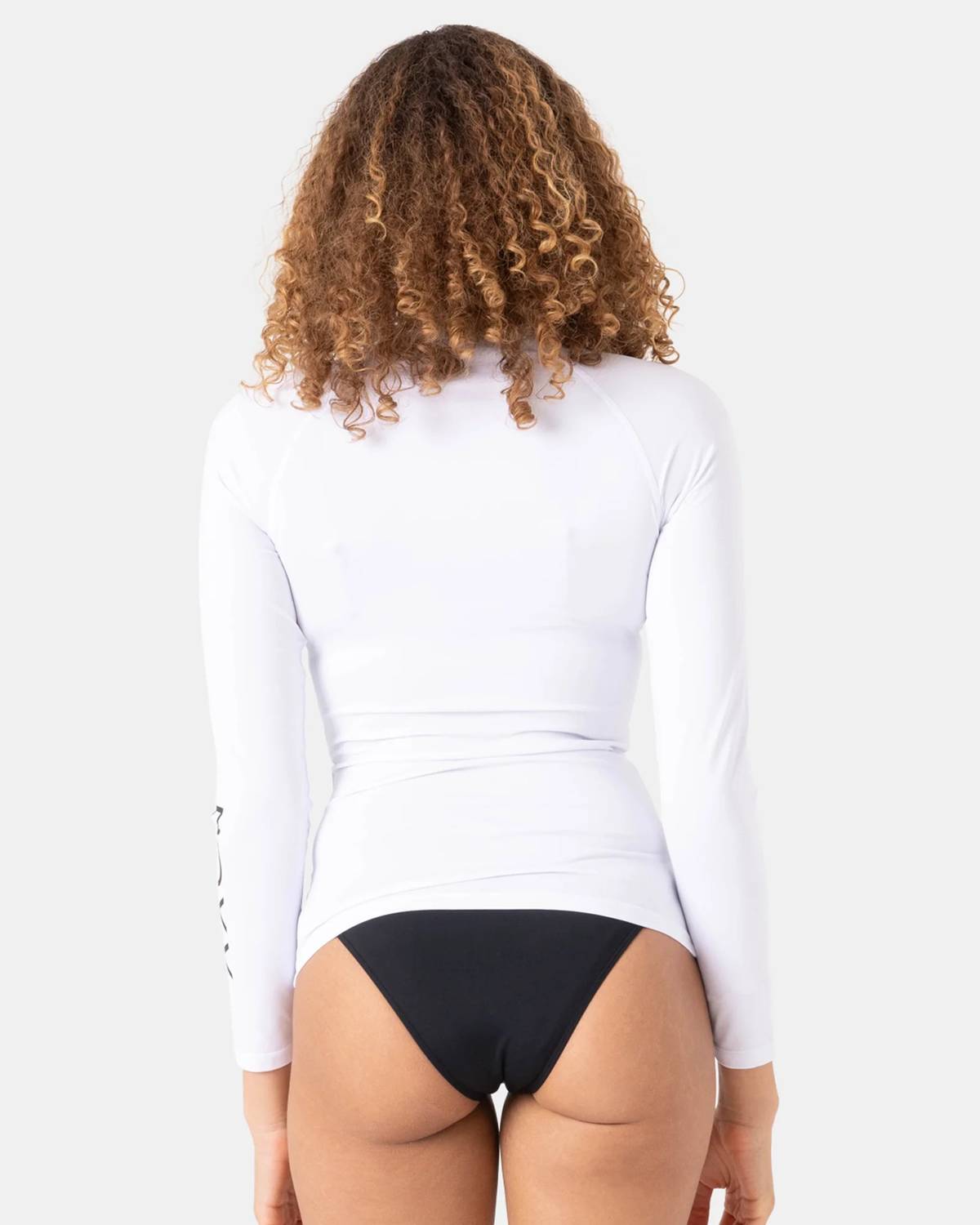 Roxy - New Essentials Long Sleeve Zip Rashguard