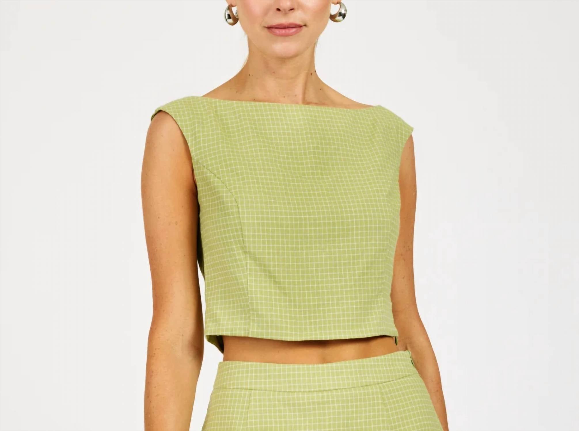 Line And Dot - Shea Top