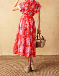 Flying Tomato - Floral Midi Dress