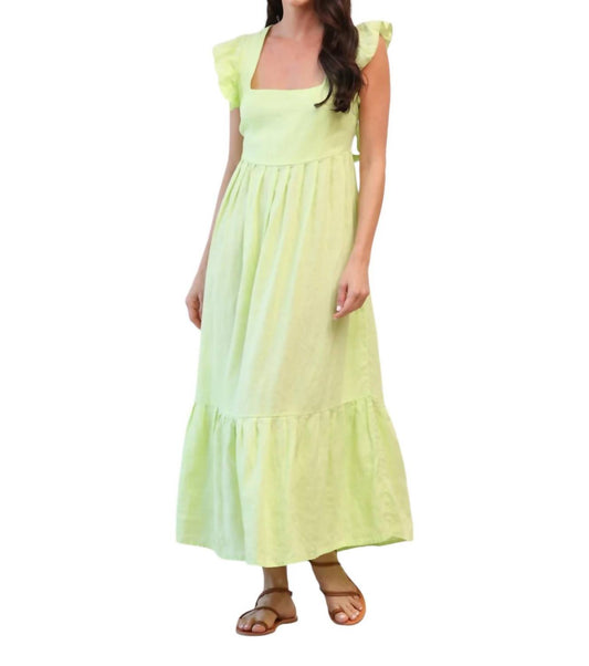 Sealustre - Tippie Tie Back Linen Dress