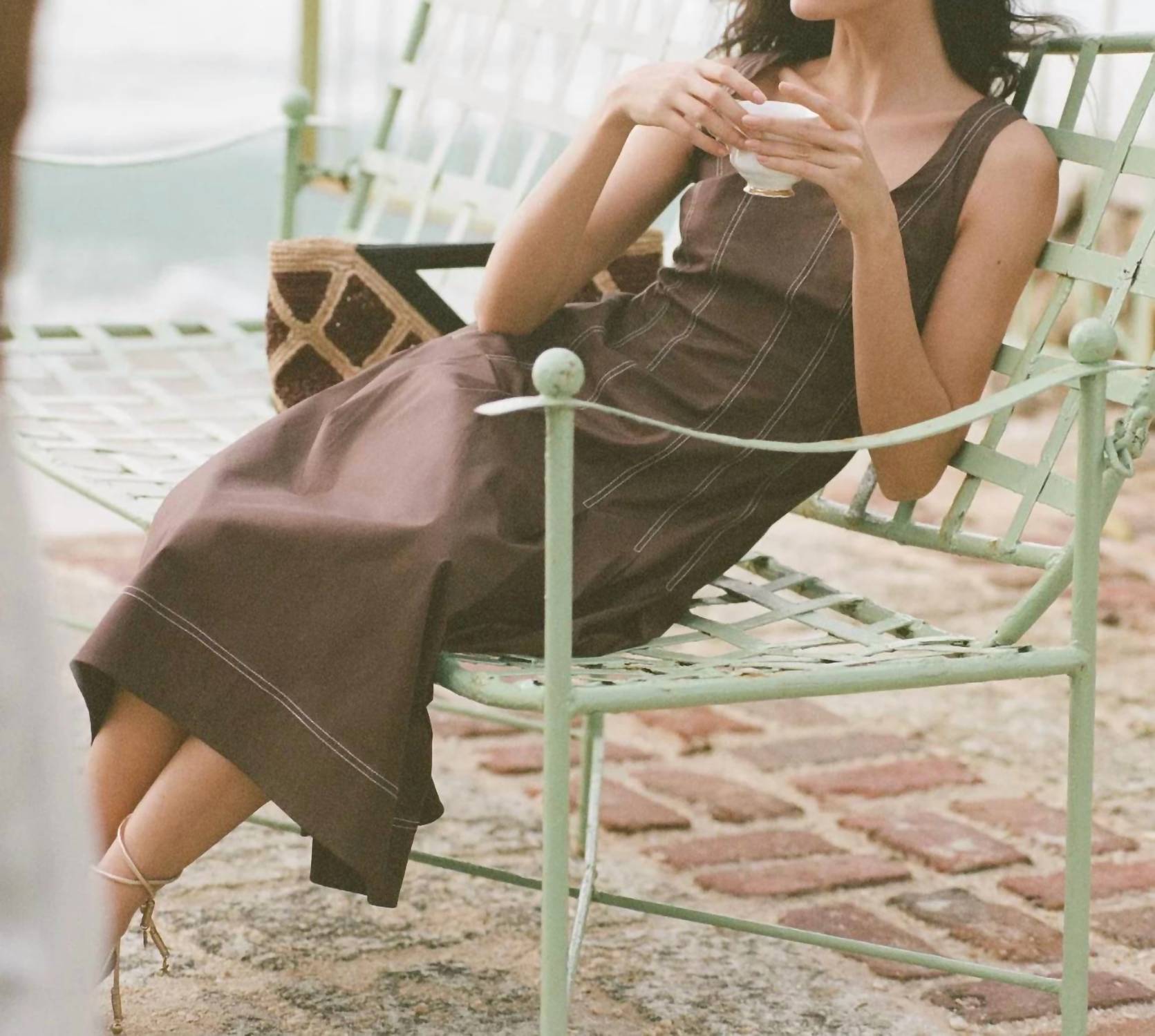 Veronica Beard - Jolie Cotton Poplin Midi Dress