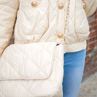 Joh - Puffer Jacket With Crossbody Bag