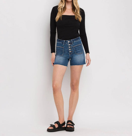 Lovervet - Patch Pocket Shorts - Plus