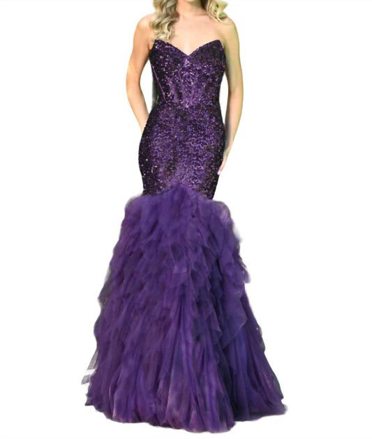 Colors Dress - Sequin Mermaid Prom Dress