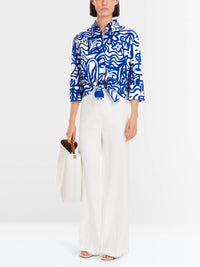 Marc Cain - Printed blouse