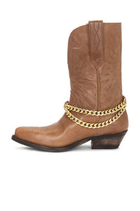 Golden Goose - Women's Wish Star Boots With Braided Belt And Chain