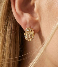 Sorrelli - Women's Oval Stud Earrings