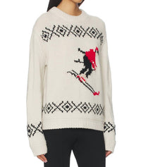 White + Warren - SKI CREWNECK SWEATER