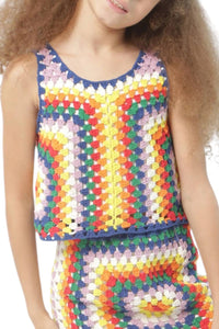 Haven Children - Marina Crochet Top