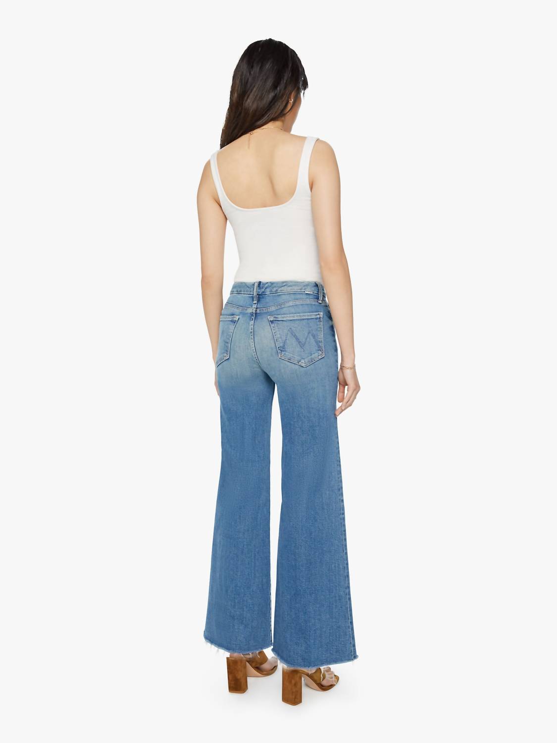 Mother - THE ROLLER FRAY JEANS