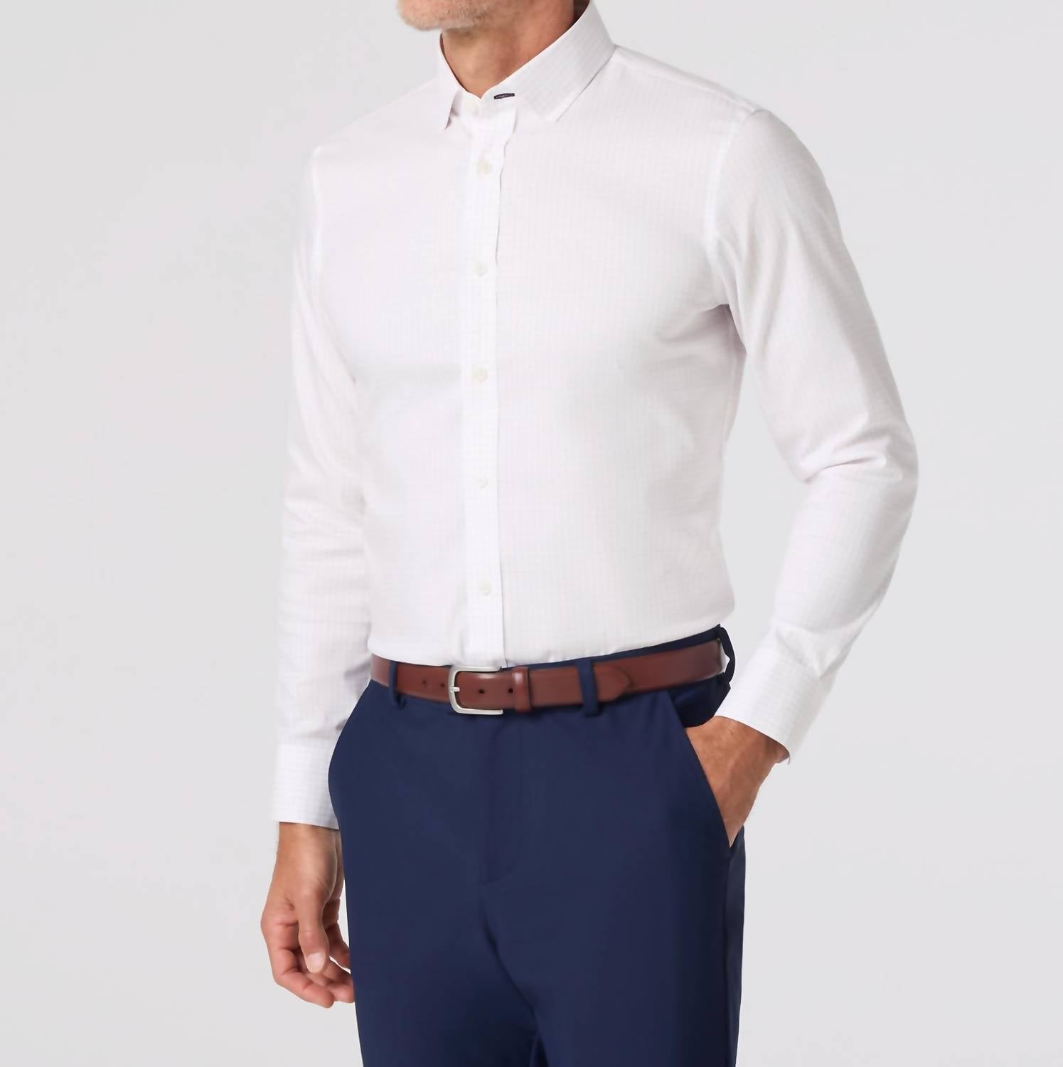 Mizzen + Main - Hilton Long Sleeve Dress Shirt